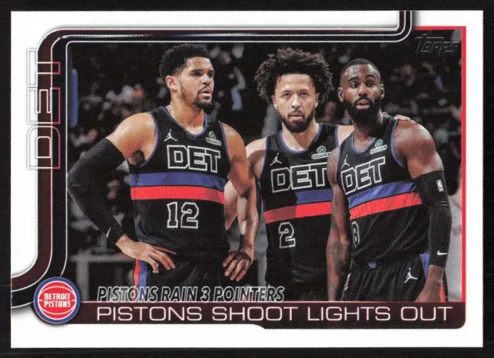 2025-26 Topps #279 Cade Cunningham NM-MT Pistons ID:80850 - Basketball Card Single