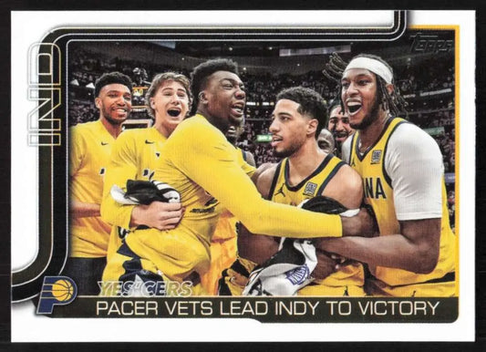2025-26 Topps #280 Tyrese Haliburton NM-MT Indiana Pacers Basketball Card