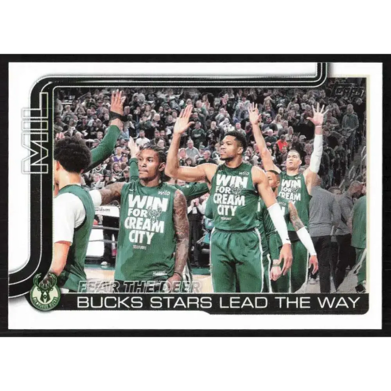 2025-26 Topps #281 Giannis Antetokounmpo NM-MT Milwaukee Bucks Basketball Card - Basketball Card Single