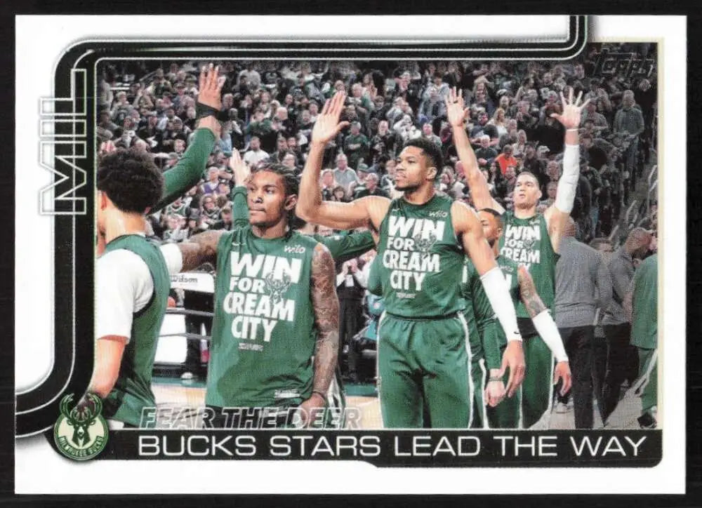 2025-26 Topps #281 Giannis Antetokounmpo NM-MT Milwaukee Bucks Basketball Card - Basketball Card Single