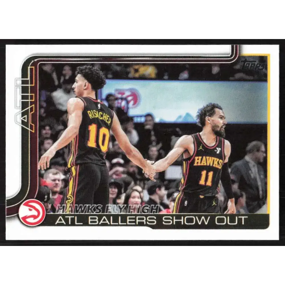 2025-26 Topps #282 Trae Young NM-MT Atlanta Hawks Basketball Card - Basketball Card Single