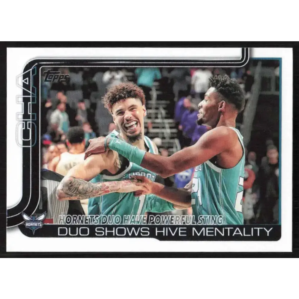 2025-26 Topps #283 Brandon Miller NM-MT Charlotte Hornets Basketball Card - Basketball Card Single