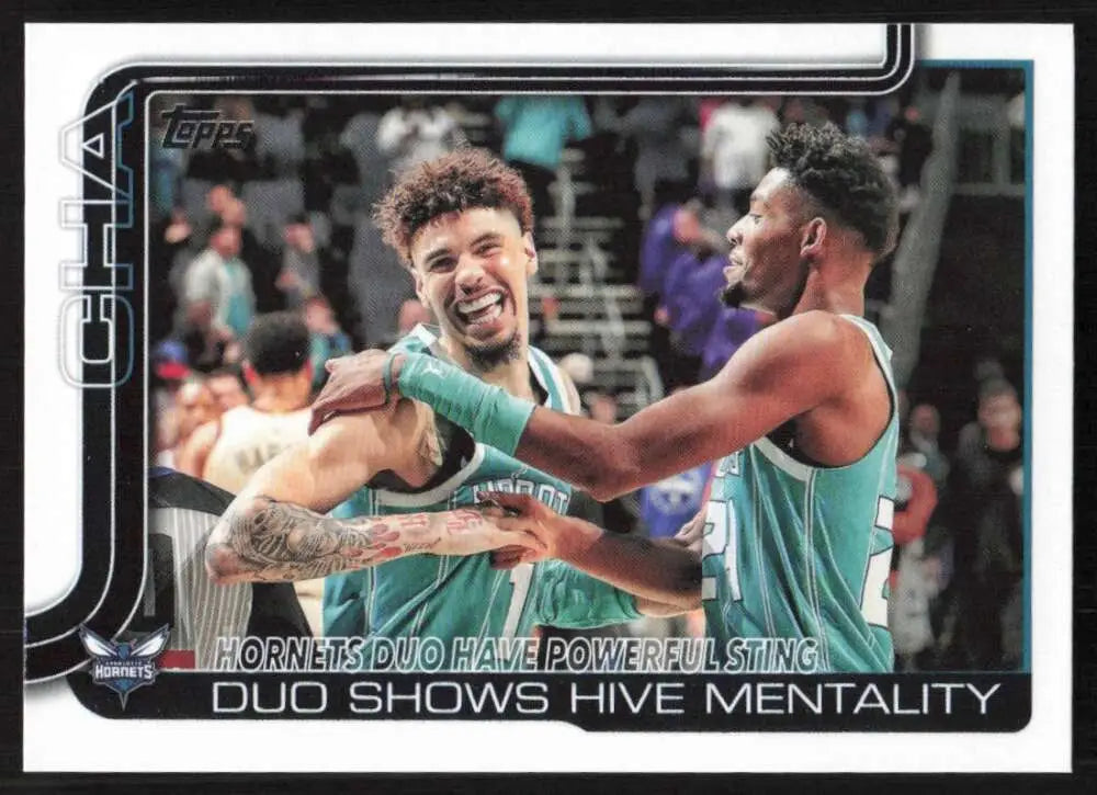 2025-26 Topps #283 Brandon Miller NM-MT Charlotte Hornets Basketball Card - Basketball Card Single