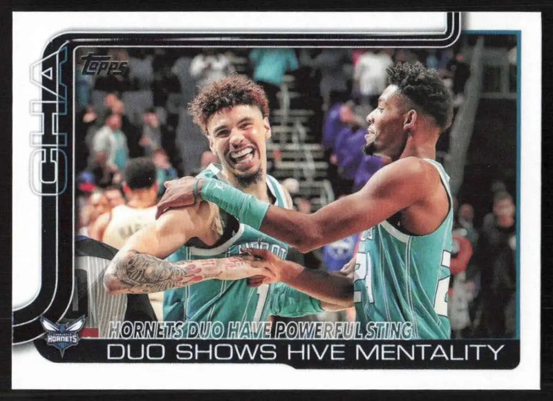 2025-26 Topps #283 Brandon Miller NM-MT Charlotte Hornets Basketball Card - Basketball Card Single