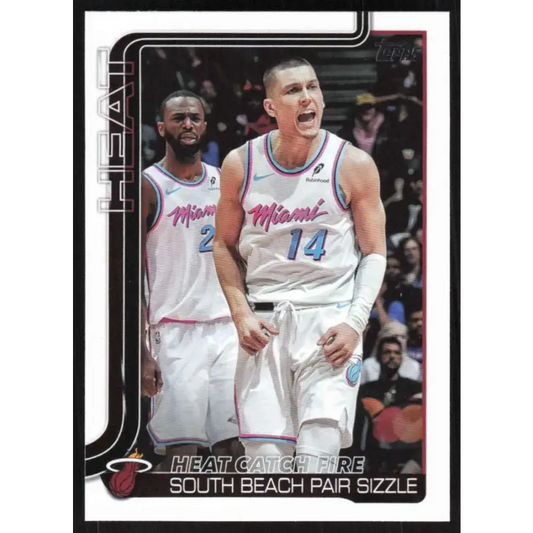 2025-26 Topps #284 Tyler Herro NM-MT Miami Heat Basketball Card