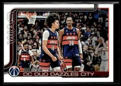 2025-26 Topps #285 DC Above All: DC Duo Dazzles City - DC Card Single