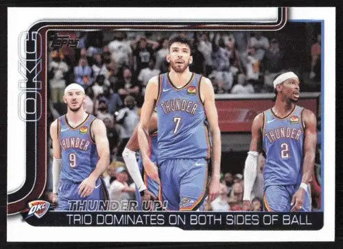 2025-26 Topps #288 Shai Gilgeous-Alexander NM-MT Thunder ID:80852 - Basketball Card Single