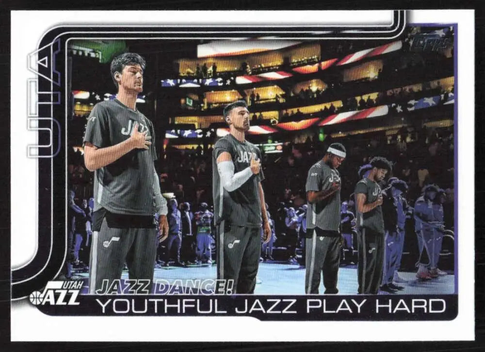 2025-26 Topps #290 Kyle Filipowski NM-MT Utah Jazz Basketball Card - Basketball Card Single