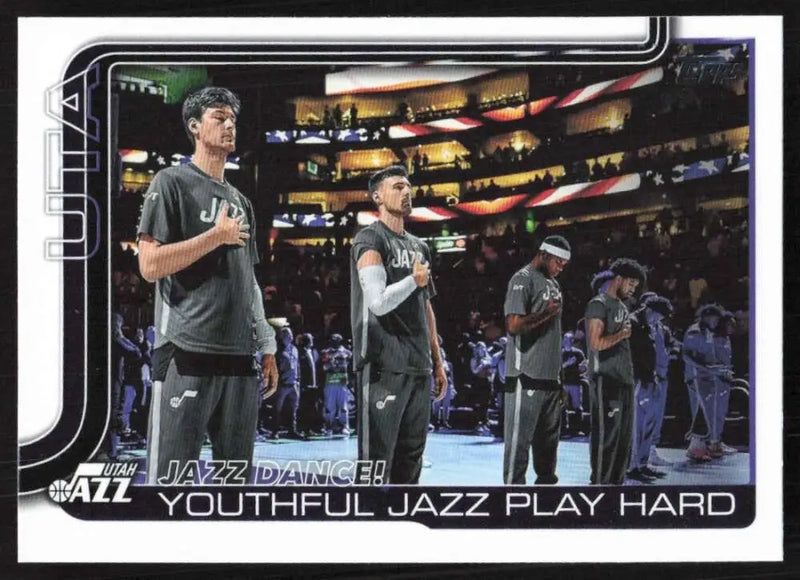 2025-26 Topps #290 Kyle Filipowski NM-MT Utah Jazz Basketball Card - Basketball Card Single