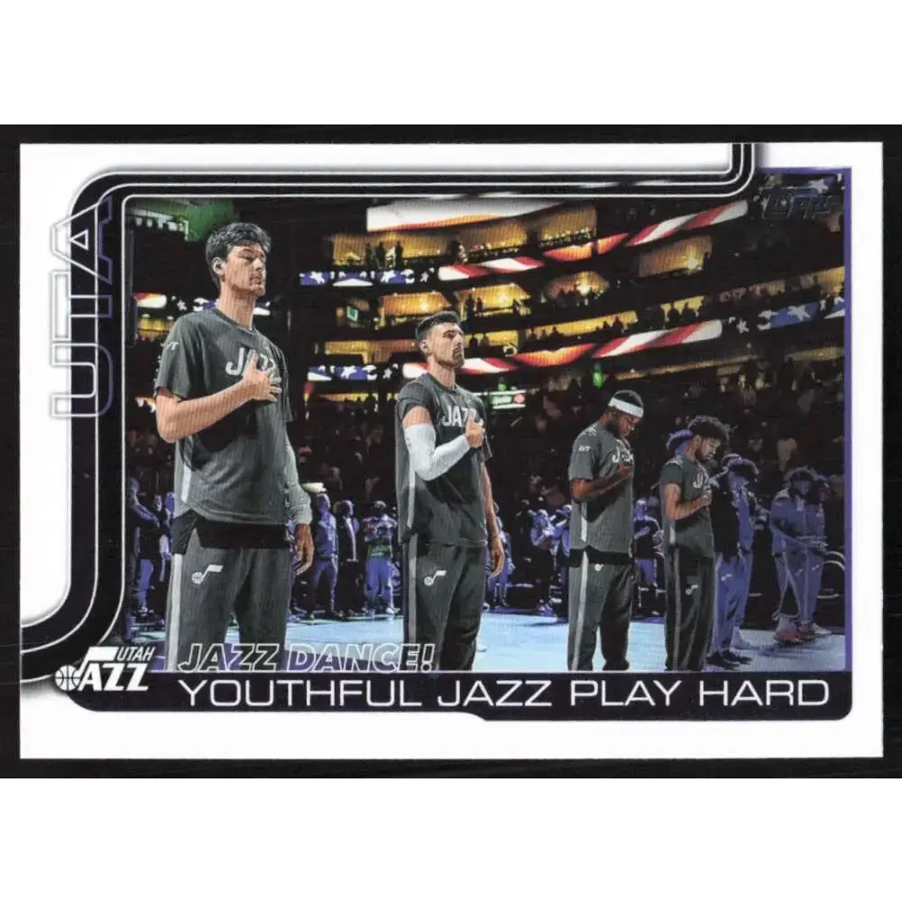 2025-26 Topps #290 Kyle Filipowski NM-MT Utah Jazz Basketball Card - Basketball Card Single