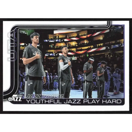 2025-26 Topps #290 Kyle Filipowski NM-MT Utah Jazz Basketball Card