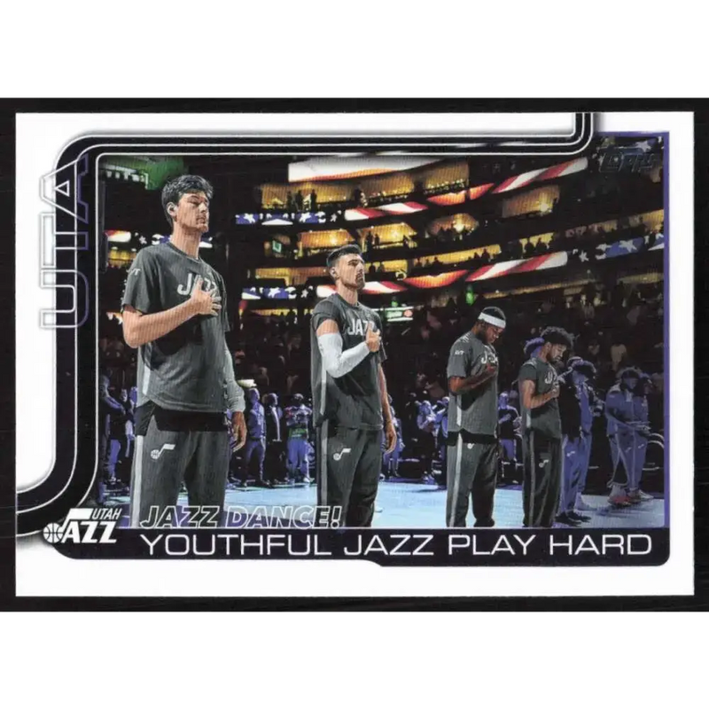 2025-26 Topps #290 Kyle Filipowski NM-MT Utah Jazz Basketball Card - Basketball Card Single
