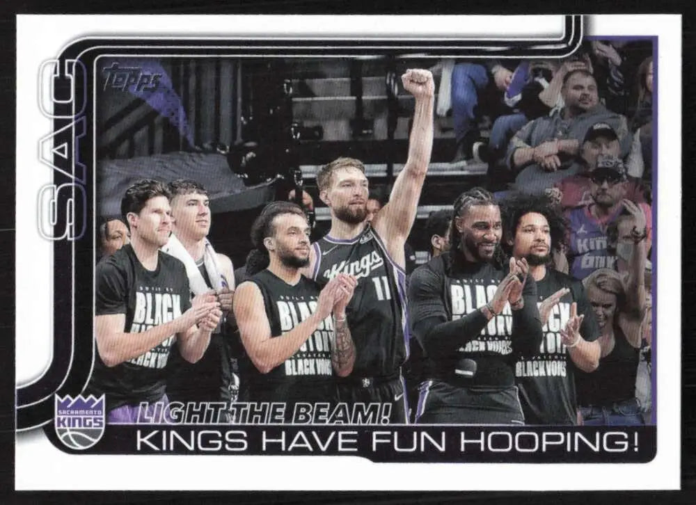 2025-26 Topps #295 Zach Lavine NM-MT Sacramento Kings Basketball Card - Basketball Card Single