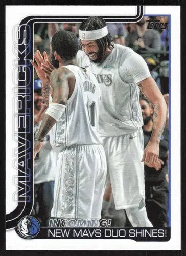2025-26 Topps #296 Anthony Davis NM-MT Mavericks ID:80854 - Basketball Card Single