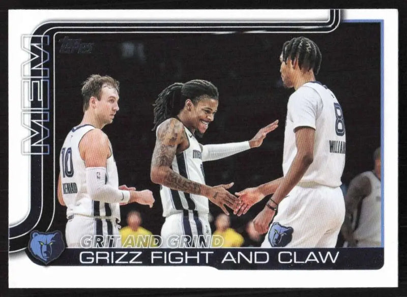 2025-26 Topps #298 Ja Morant NM-MT Memphis Grizzlies Basketball Card - Basketball Card Single