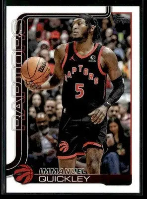 2025-26 Topps #32 Immanuel Quickley - Basketball Card Single