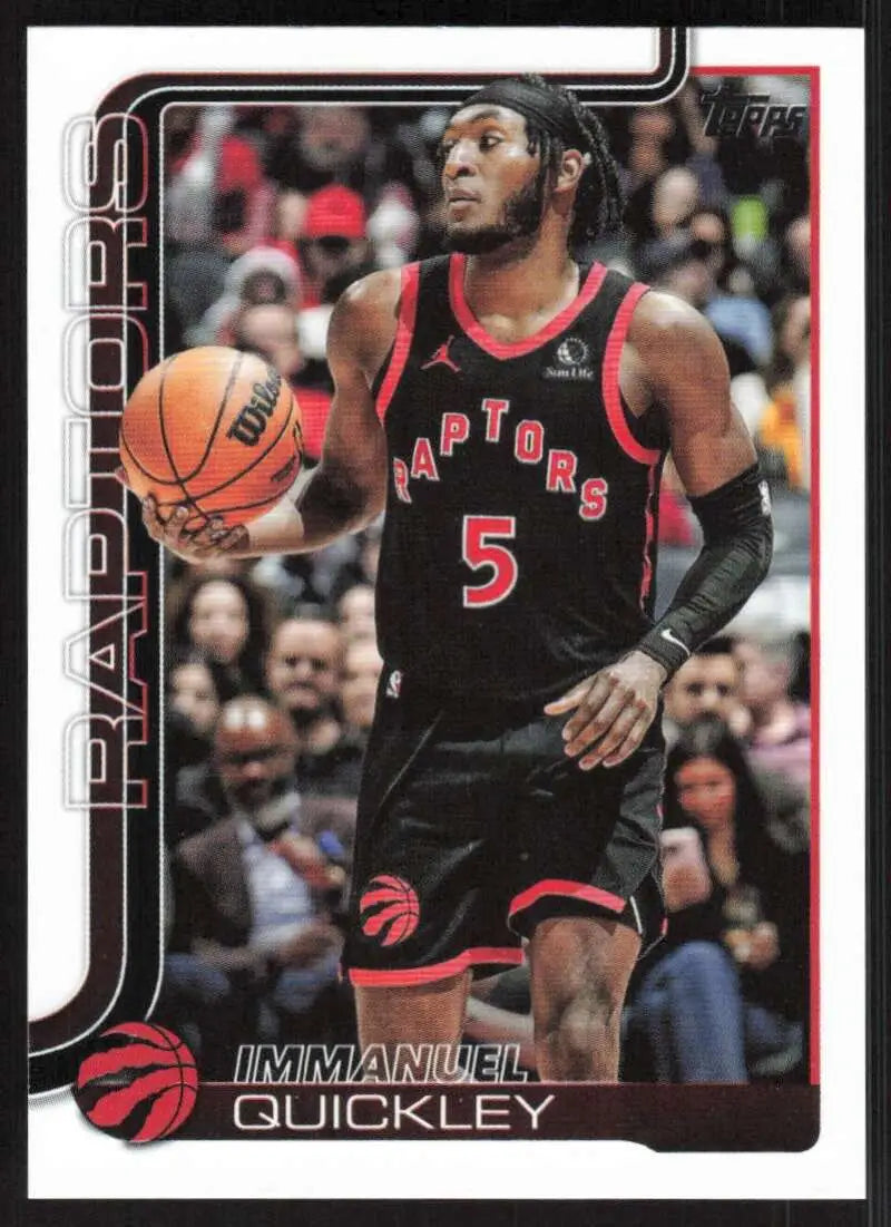 2025-26 Topps #32 Immanuel Quickley NM-MT Toronto Raptors Basketball Card - Basketball Card Single