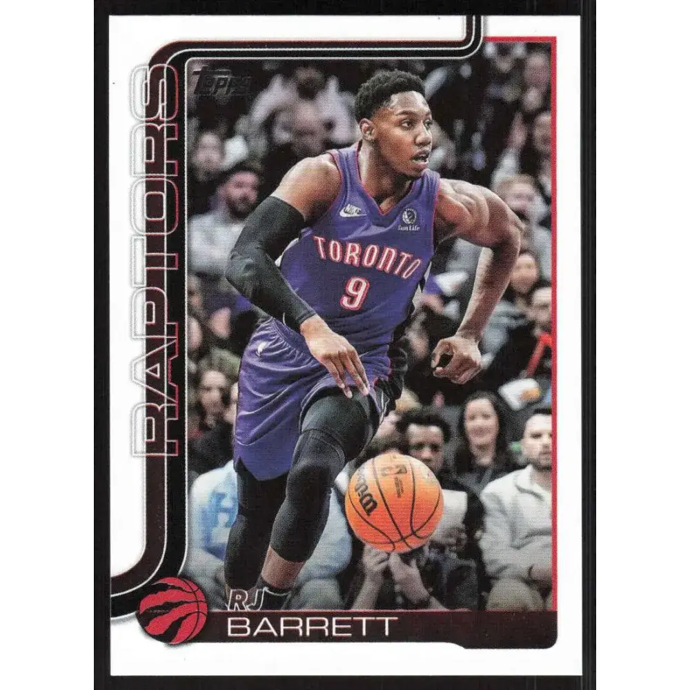 2025-26 Topps #33 RJ Barrett NM-MT Toronto Raptors Basketball Card - Basketball Card Single