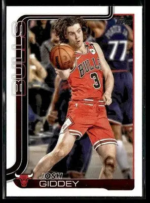 2025-26 Topps #35 Josh Giddey - Basketball Card Single