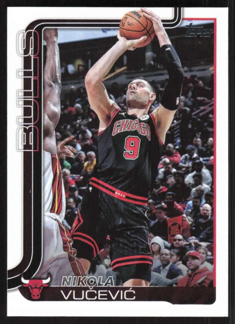 2025-26 Topps #36 Nikola Vucevic NM-MT Chicago Bulls Basketball Card - Basketball Card Single