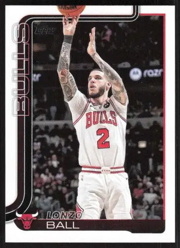 2025-26 Topps #39 Lonzo Ball NM-MT Bulls ID:80793 - Basketball Card Single