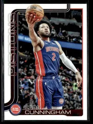 2025-26 Topps #40 Cade Cunningham - Basketball Card Single