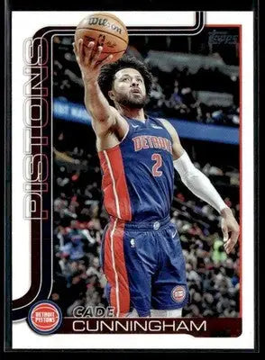 2025-26 Topps #40 Cade Cunningham - Basketball Card Single