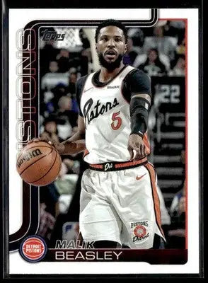 2025-26 Topps #43 Malik Beasley - Basketball Card Single
