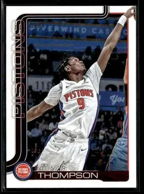 2025-26 Topps #44 Ausar Thompson - Basketball Card Single