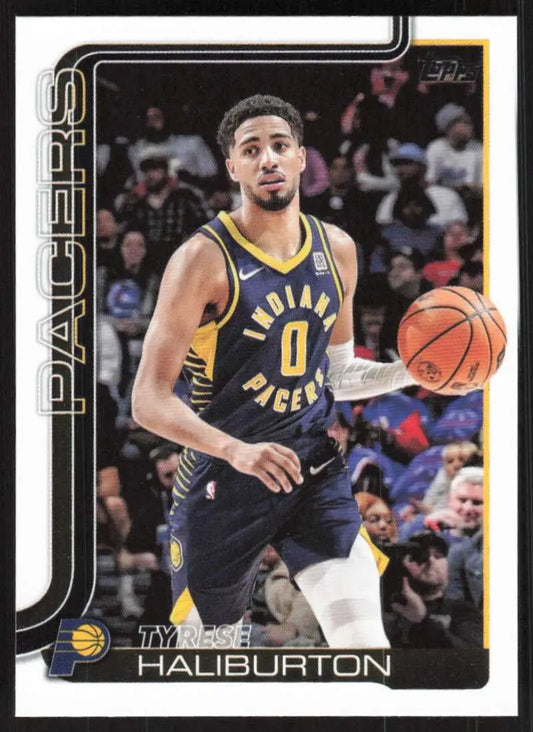 2025-26 Topps #47 Tyrese Haliburton NM-MT Indiana Pacers Basketball Card