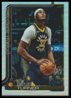 2025-26 Topps #49 Myles Turner Holo Foil Pacers