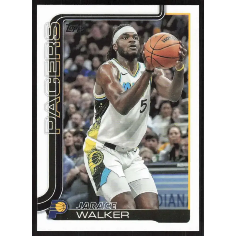 2025-26 Topps #50 Jarace Walker NM-MT Indiana Pacers Basketball Card - Basketball Card Single