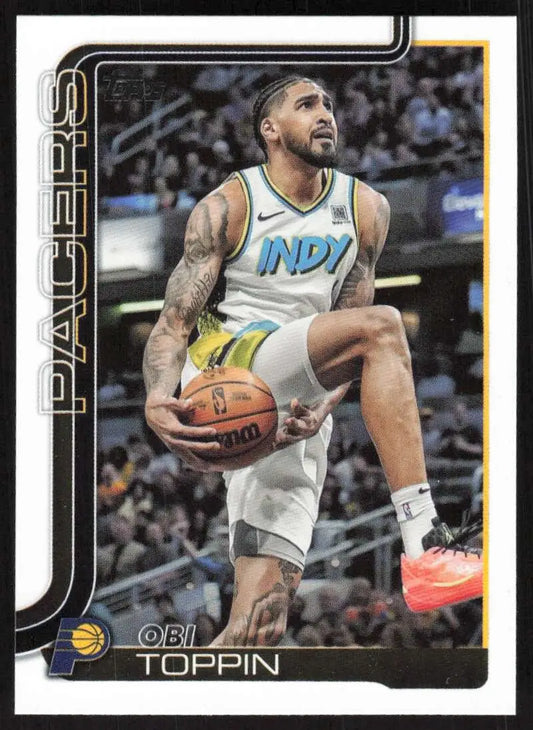 2025-26 Topps #51 Obi Toppin NM-MT Indiana Pacers Basketball Card