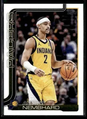 2025-26 Topps #52 Andrew Nembhard - Basketball Card Single
