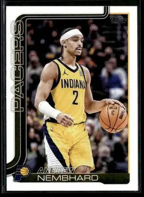 2025-26 Topps #52 Andrew Nembhard - Basketball Card Single