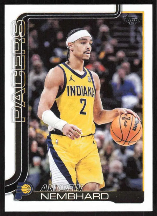 2025-26 Topps #52 Andrew Nembhard NM-MT Indiana Pacers Basketball Card