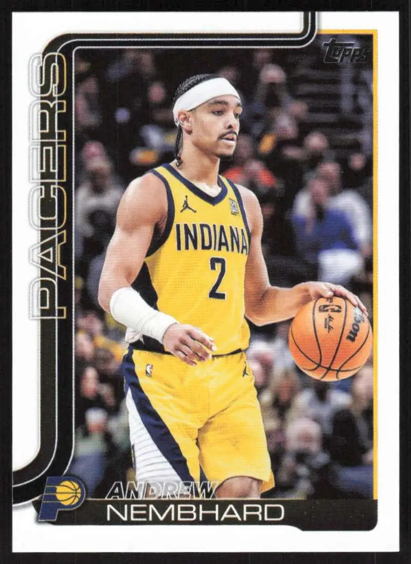 2025-26 Topps #52 Andrew Nembhard NM-MT Indiana Pacers Basketball Card