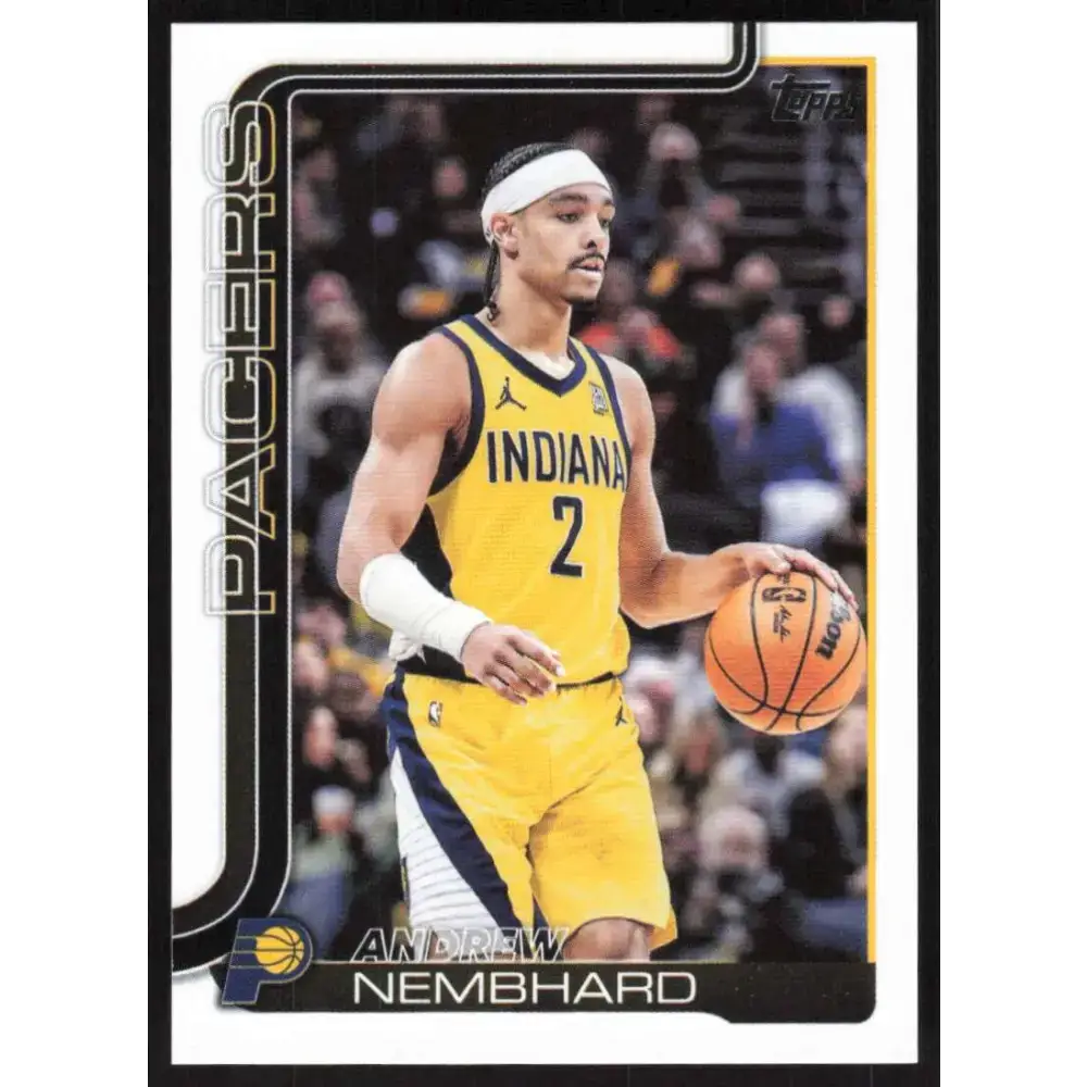 2025-26 Topps #52 Andrew Nembhard NM-MT Indiana Pacers Basketball Card - Basketball Card Single