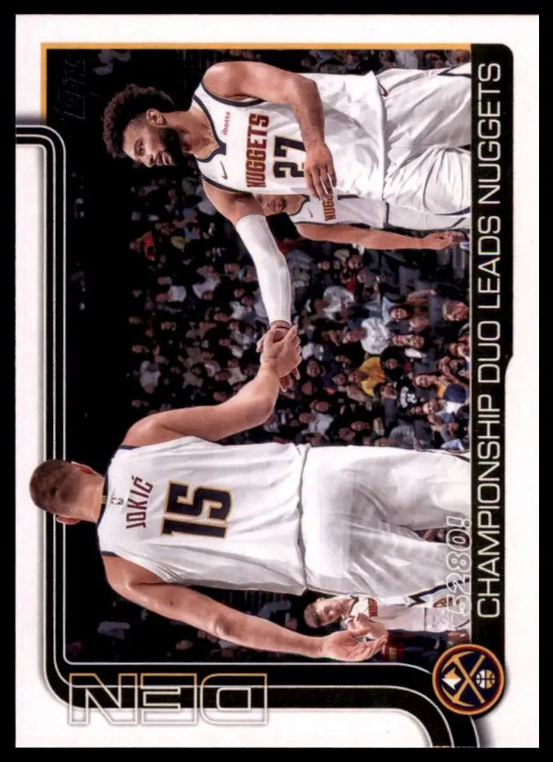 2025-26 Topps 5280! #286 Denver Nuggets Basketball Card NBA Sports - Basketball Card Single