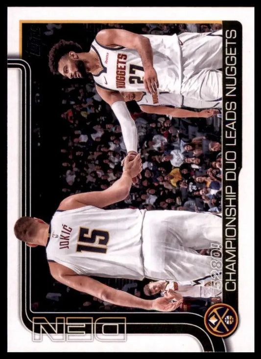 2025-26 Topps 5280! #286 Denver Nuggets Basketball Card NBA Sports