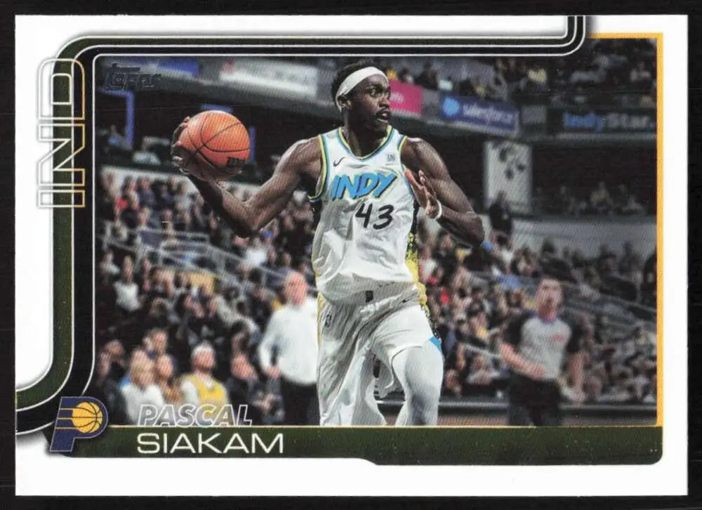 2025-26 Topps #53 Pascal Siakam NM-MT Indiana Pacers Basketball Card - Basketball Card Single