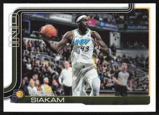 2025-26 Topps #53 Pascal Siakam NM-MT Indiana Pacers Basketball Card