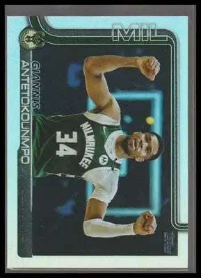 2025-26 Topps #54 Giannis Antetokounmpo Holo Foil Bucks