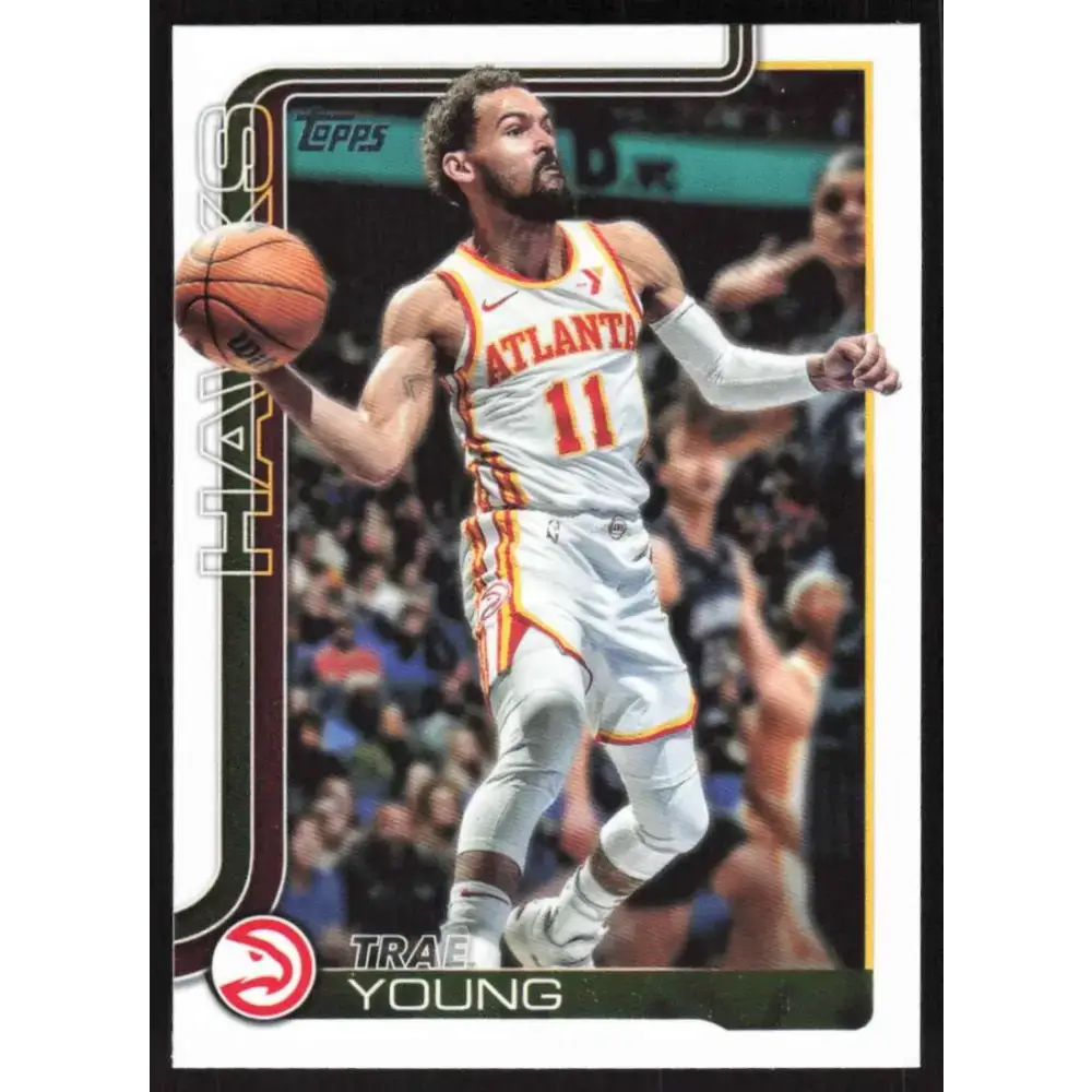 2025-26 Topps #61 Trae Young NM-MT Atlanta Hawks Basketball Card - Basketball Card Single