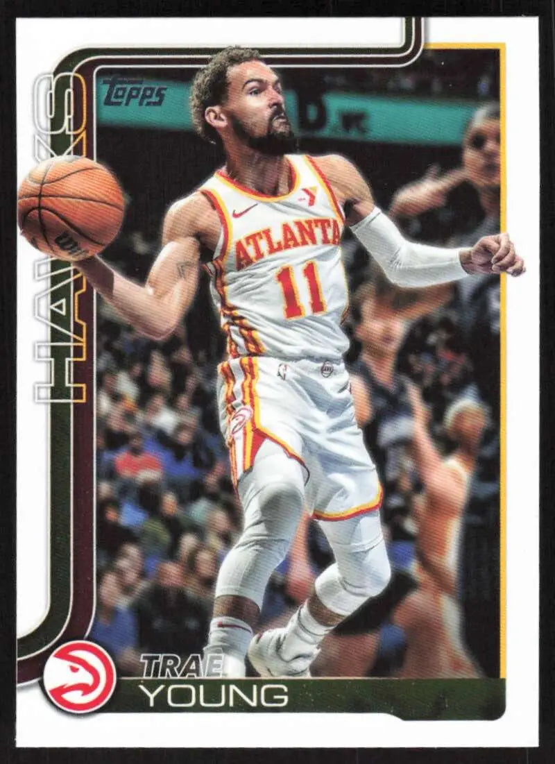 2025-26 Topps #61 Trae Young NM-MT Atlanta Hawks Basketball Card - Basketball Card Single