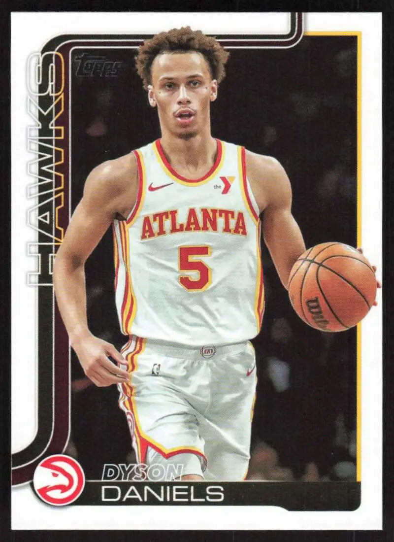 2025-26 Topps #64 Dyson Daniels NM-MT Atlanta Hawks Basketball Card - Basketball Card Single