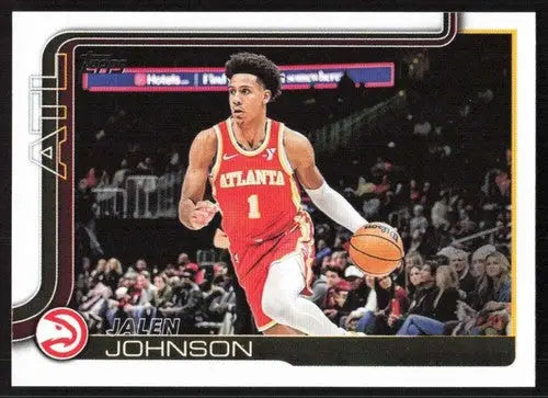 2025-26 Topps #65 Jalen Johnson NM-MT Hawks ID:80797 - Basketball Card Single