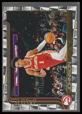 2025-26 Topps #65 Jalen Johnson Season Tip