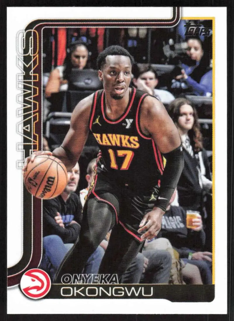 2025-26 Topps #66 Onyeka Okongwu NM-MT Atlanta Hawks Basketball Card