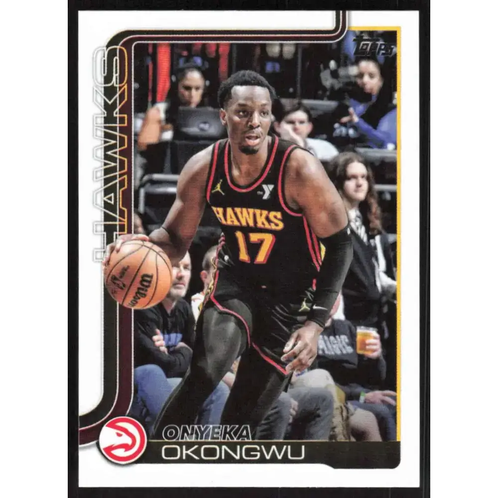 2025-26 Topps #66 Onyeka Okongwu NM-MT Atlanta Hawks Basketball Card